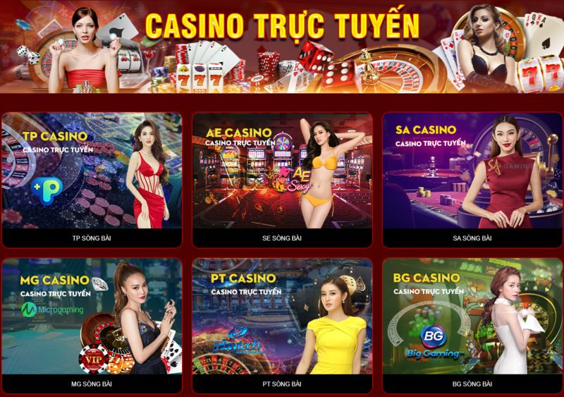 Sòng bạc Casino đẳng cấp có tại 33Win