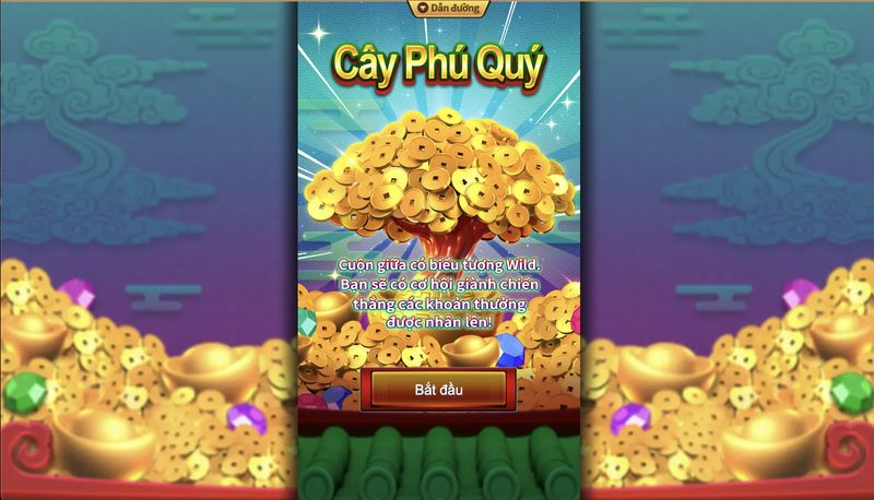 Trò chơi quay hũ  Cây Phú Quý 33Win thiết kế đặc sắc 